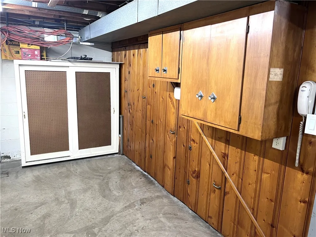 View of basement