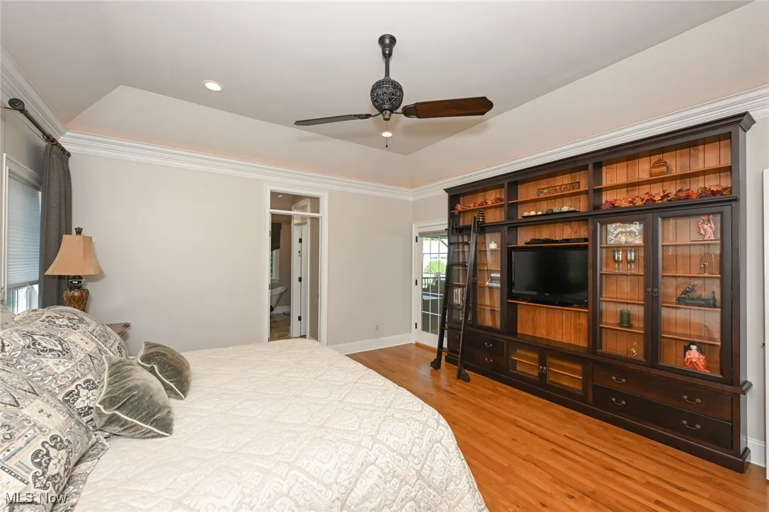 Another view of the primary bedroom.