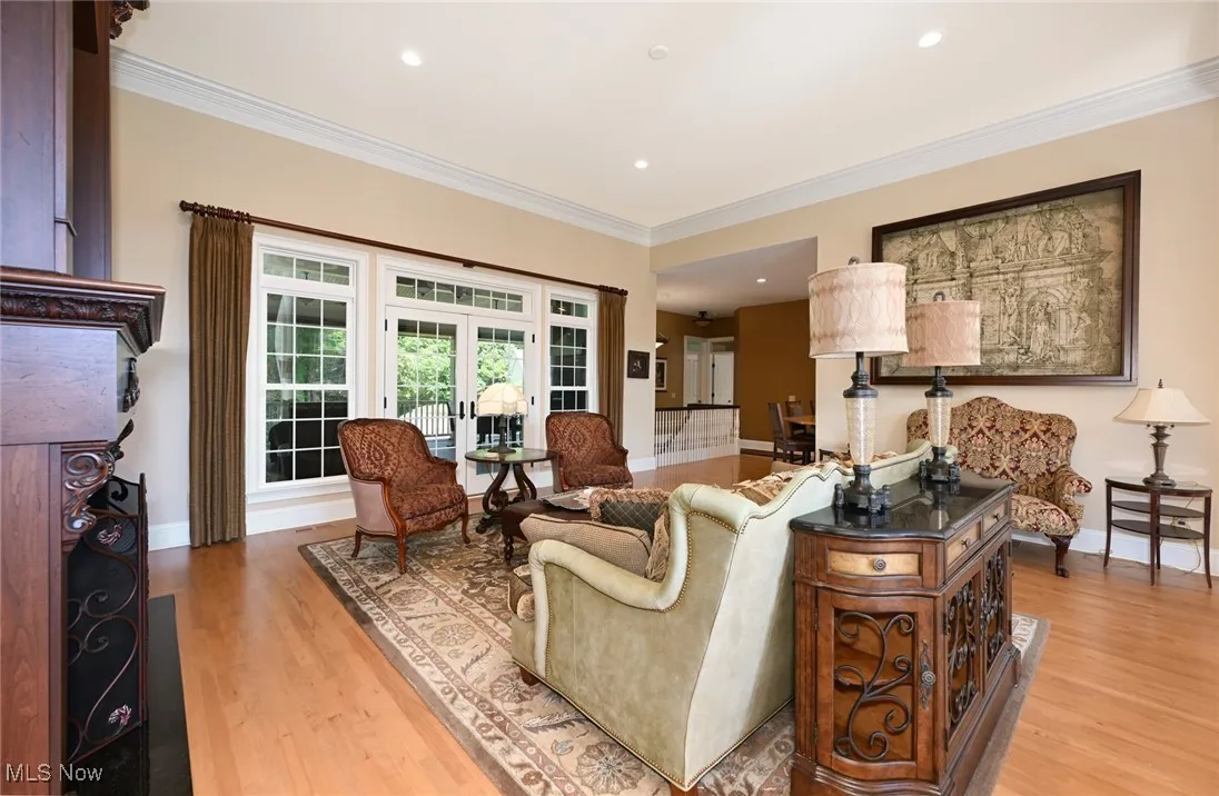 Another view of the living room looking towards the rear deck living area.