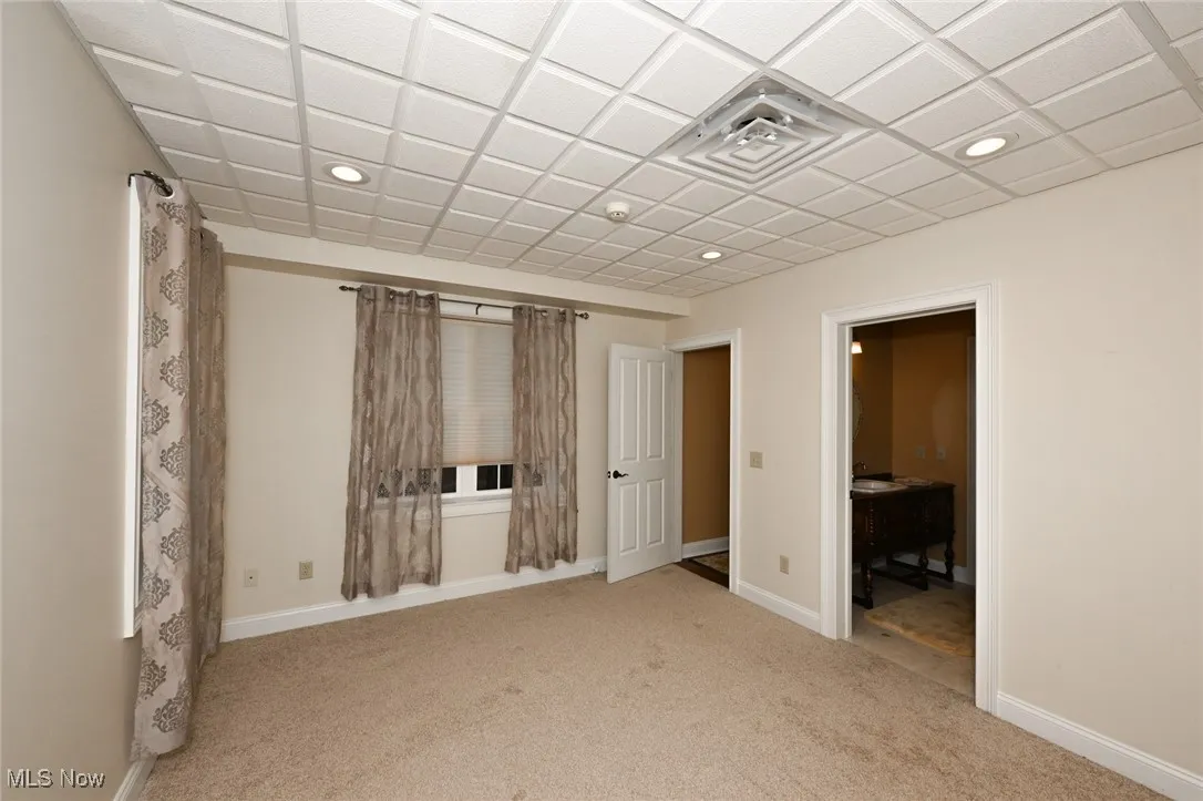 Lower level bedroom.