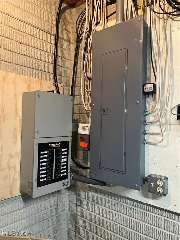 Utility room featuring electric panel