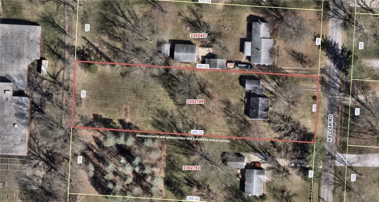 Aerial overview of property's location