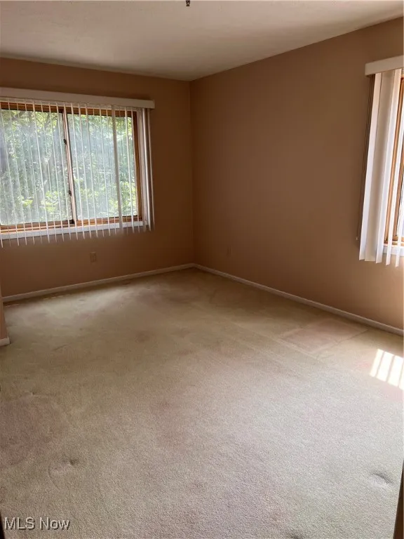 Bedroom featuring carpet floors