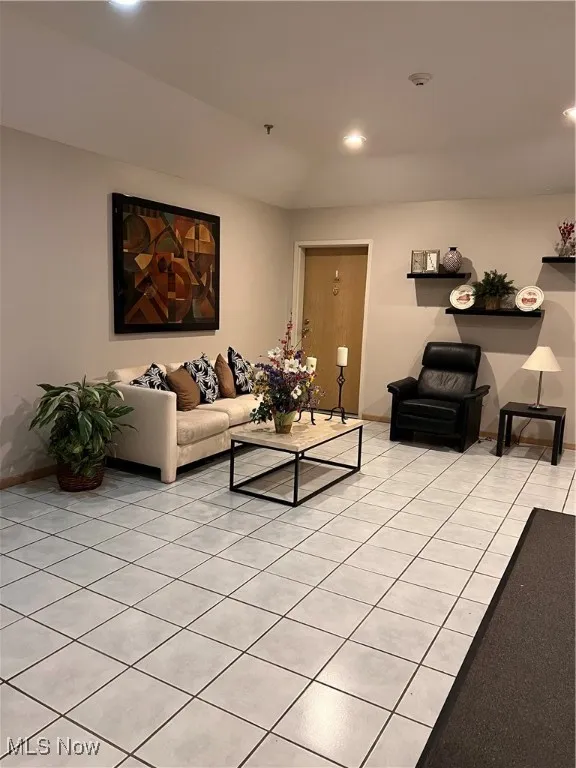 Area near main entrance to socialize