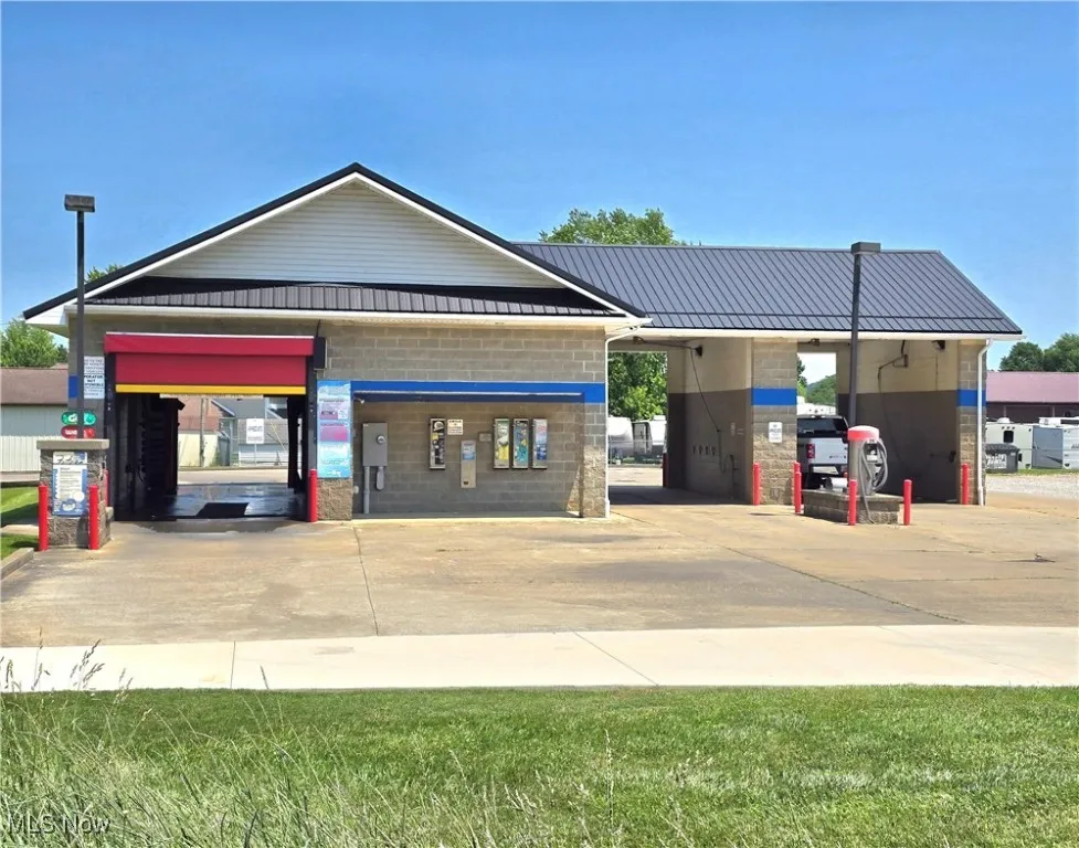 View of car wash