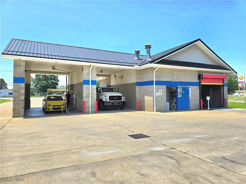 View of car wash