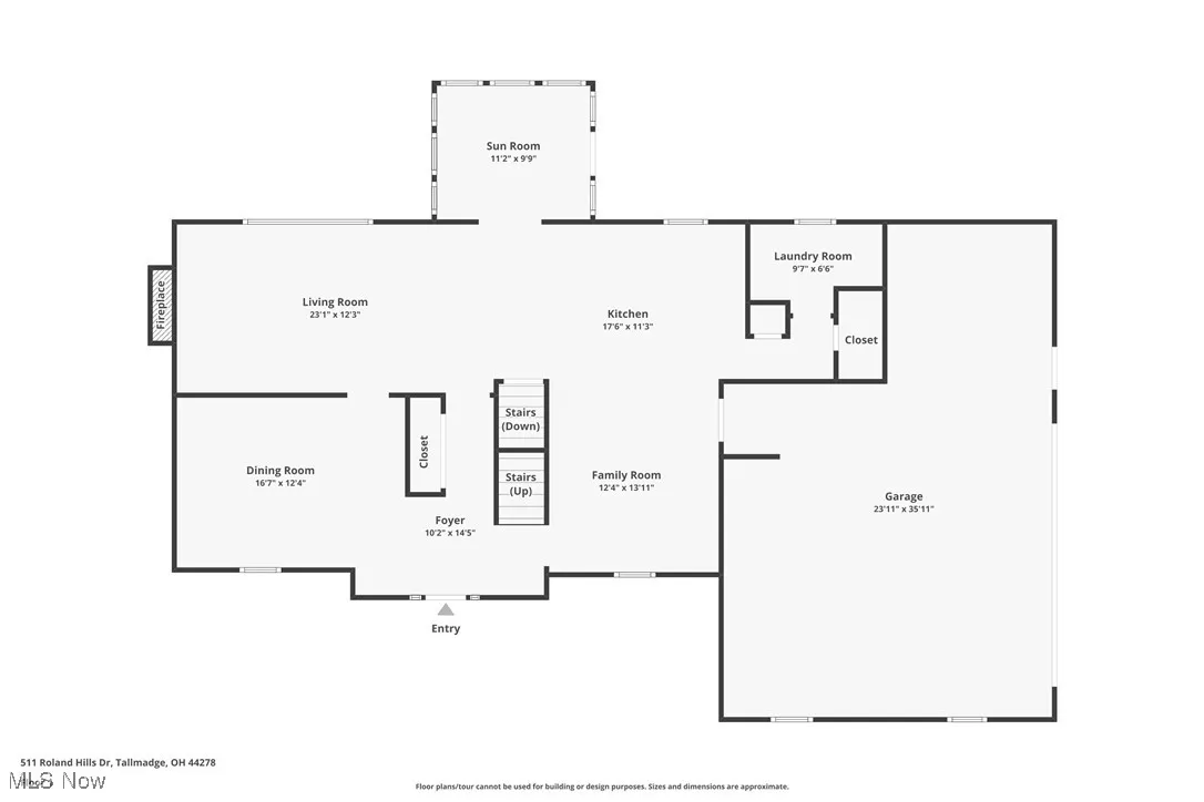 511 Roland Hills Drive, Mogadore, Ohio,MLS Now Listing ID