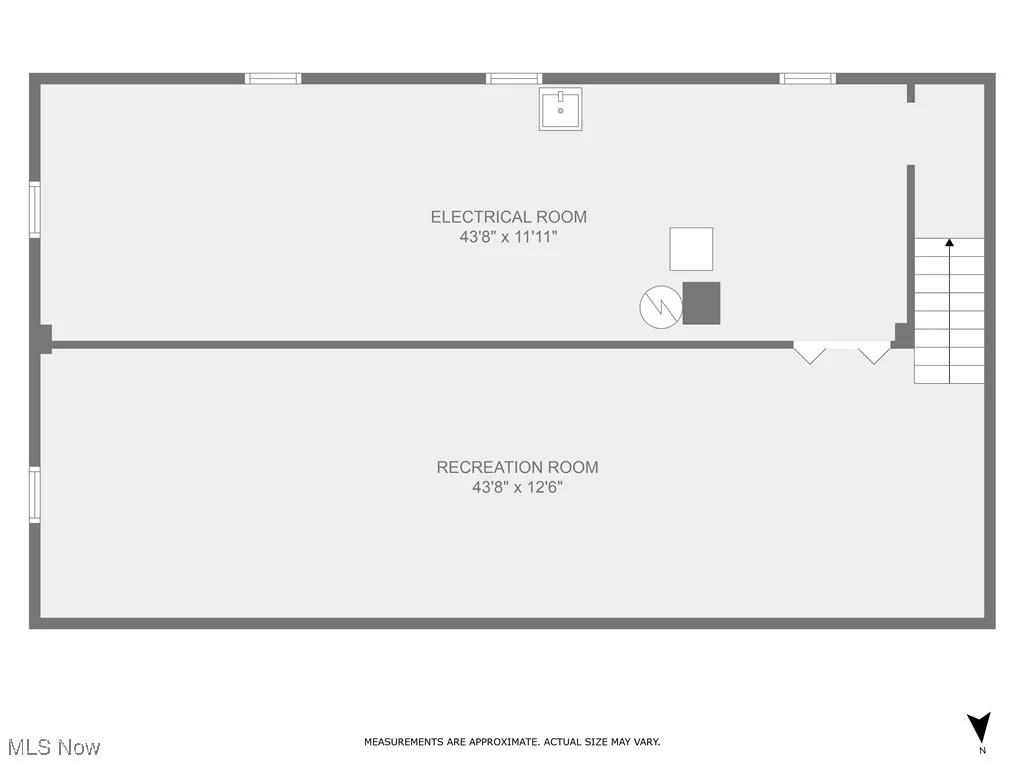 View of room layout