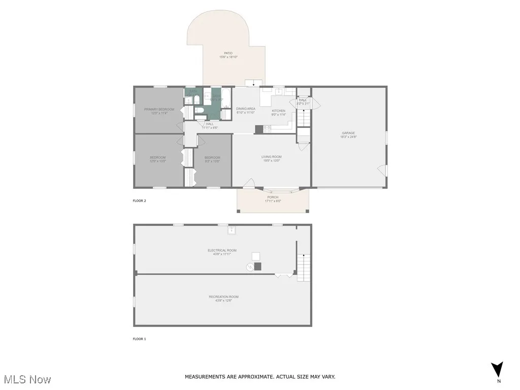 View of floor plan / room layout