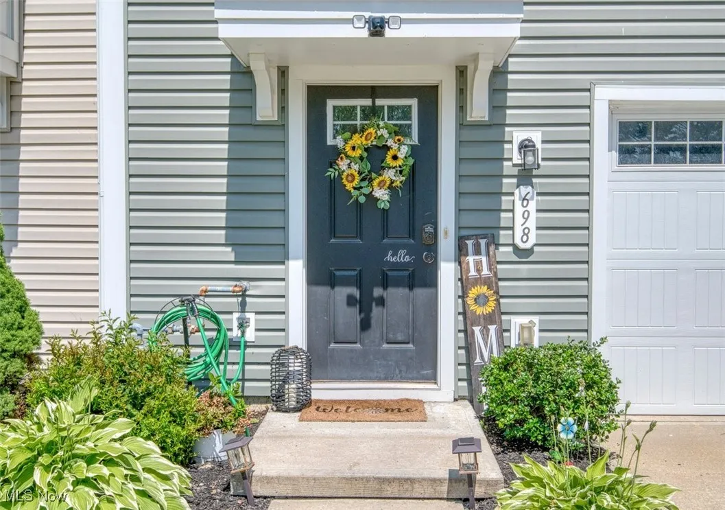 View of exterior entry
