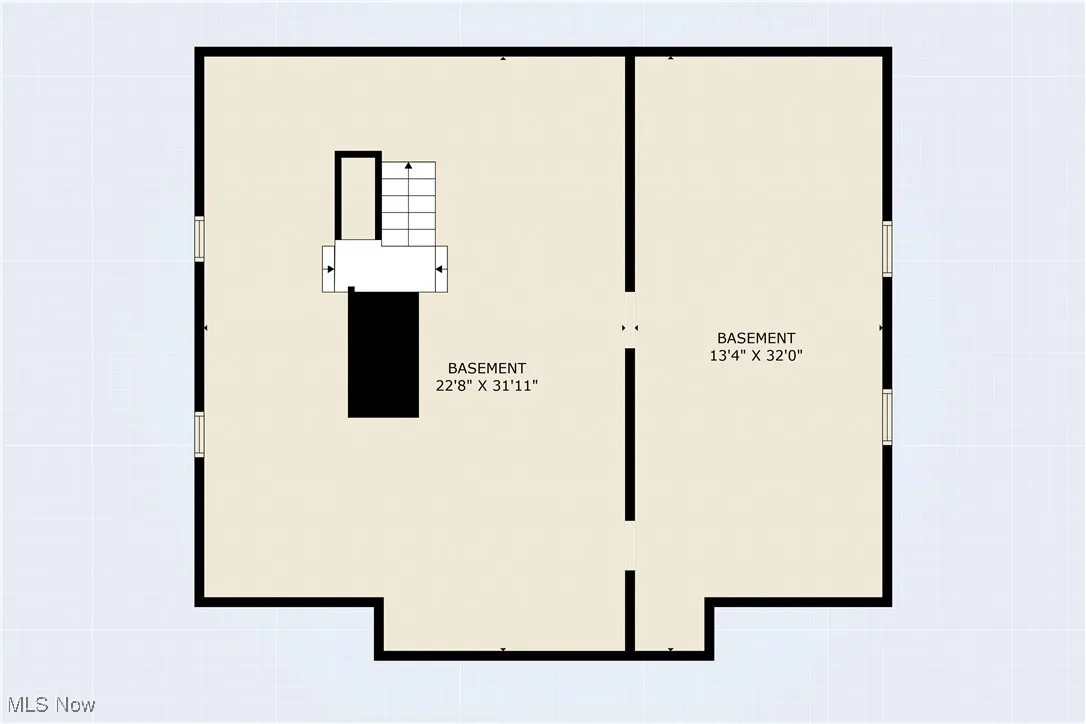 Basement floor plan