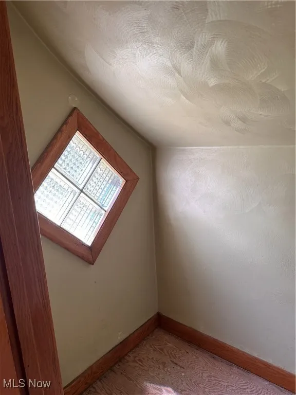 Coat closet with window