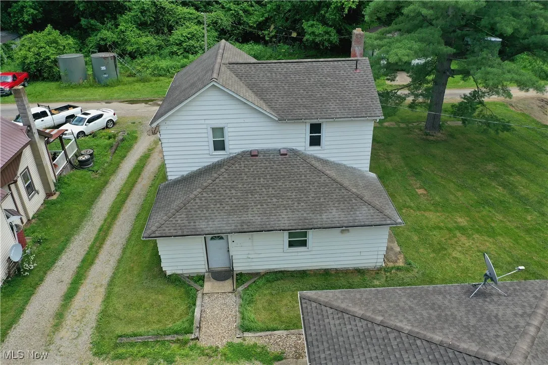 Back of the home
