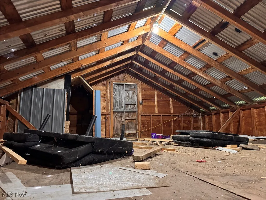 View of attic