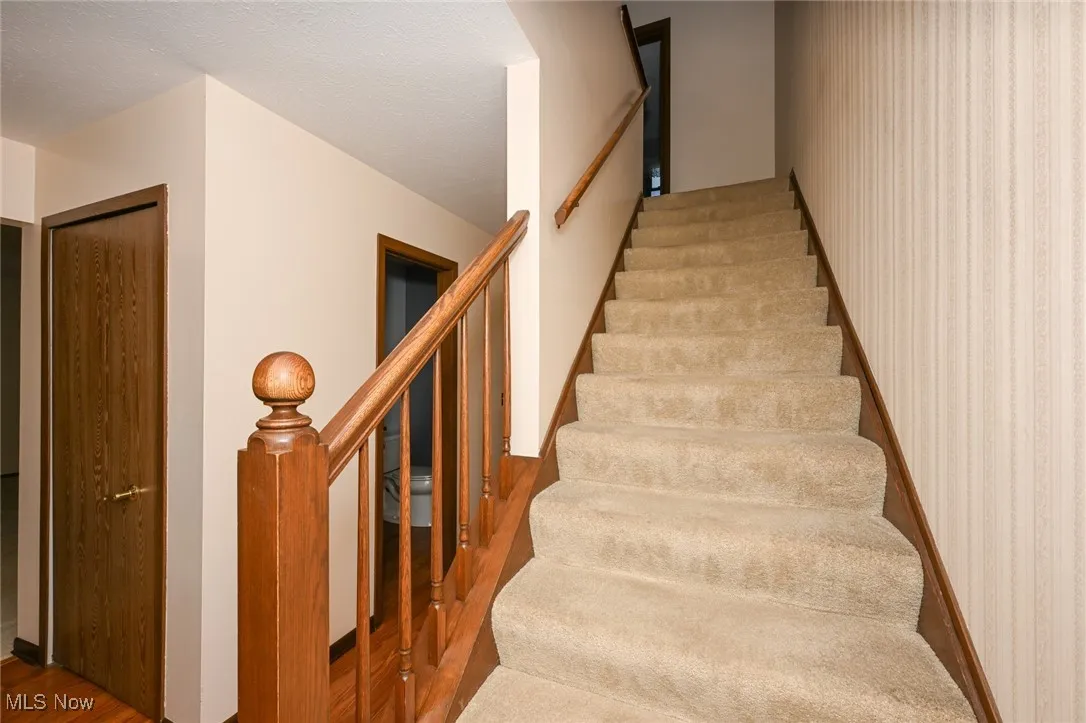 View of stairs