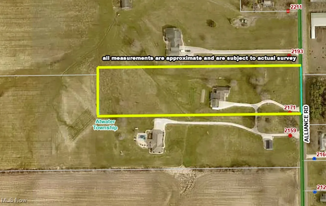 Map of property location featuring property parcel outlined