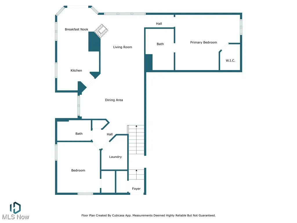 View of room layout