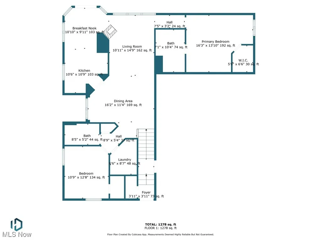 View of floor plan / room layout
