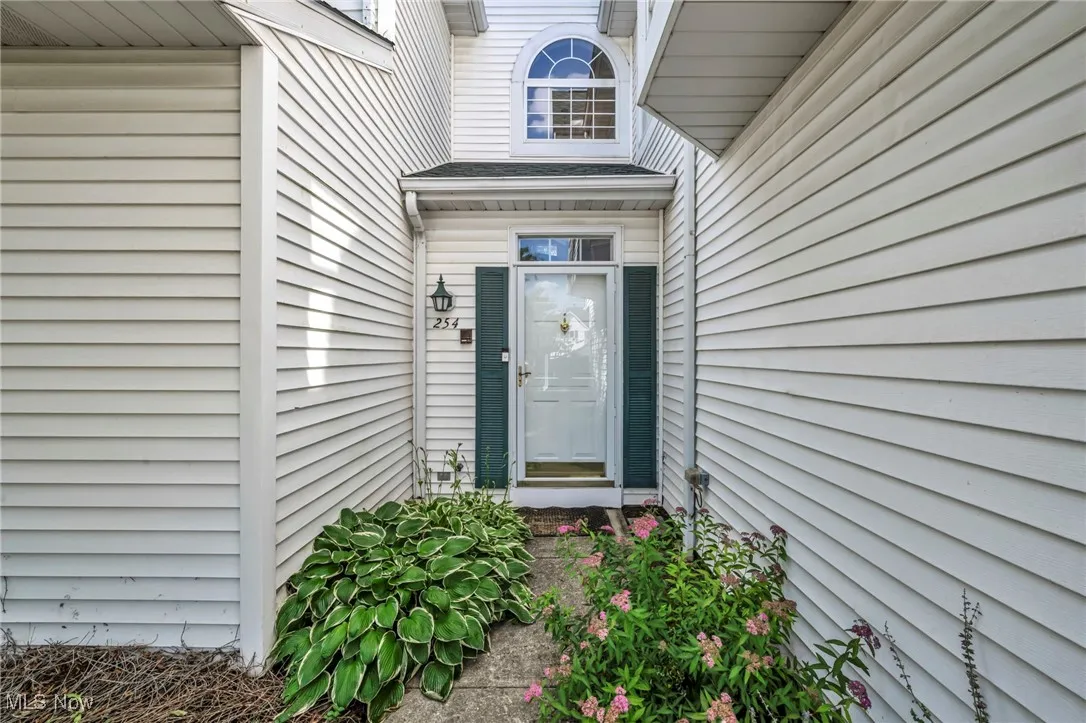 Entrance to property