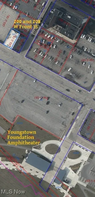 Aerial overview of property's location