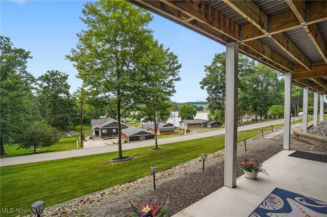 View of patio / terrace with a residential view