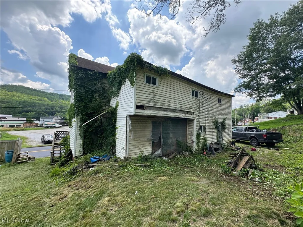 Back of property