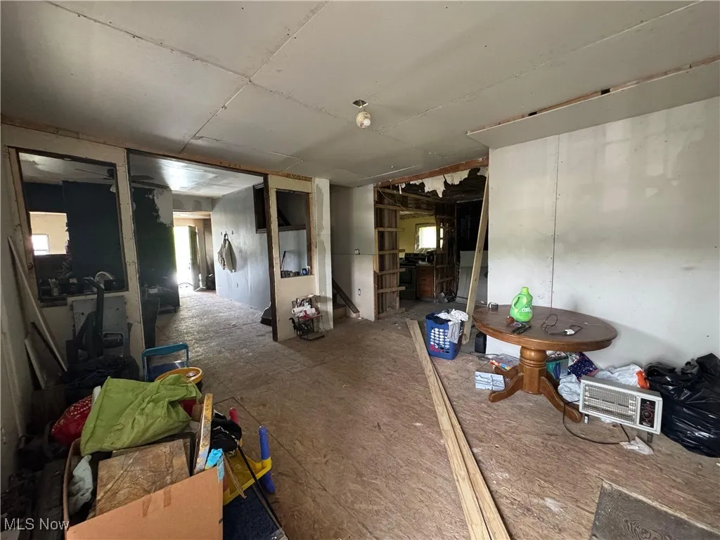 View of basement