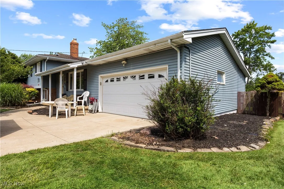 Front and side of House