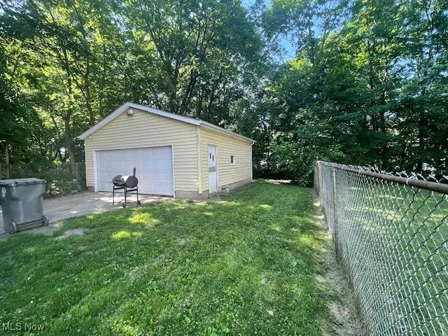 Fenced in yard