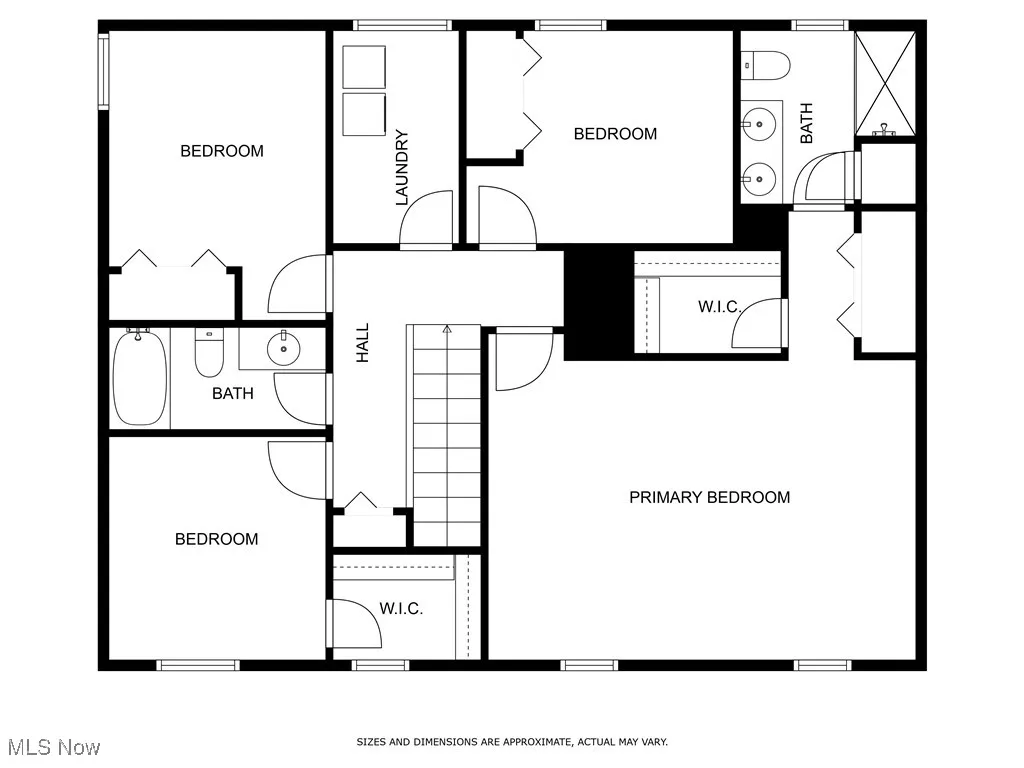 Upstairs Floorplan