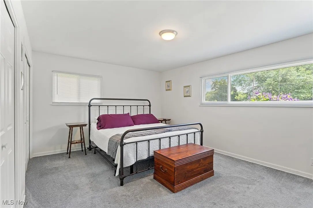 Bedroom featuring carpet flooring