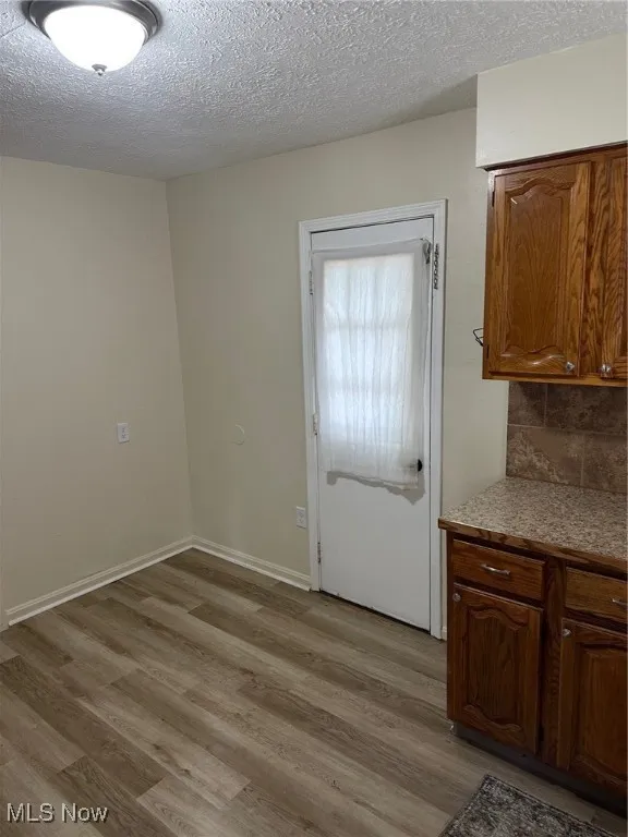 Kitchen, rear door to deck