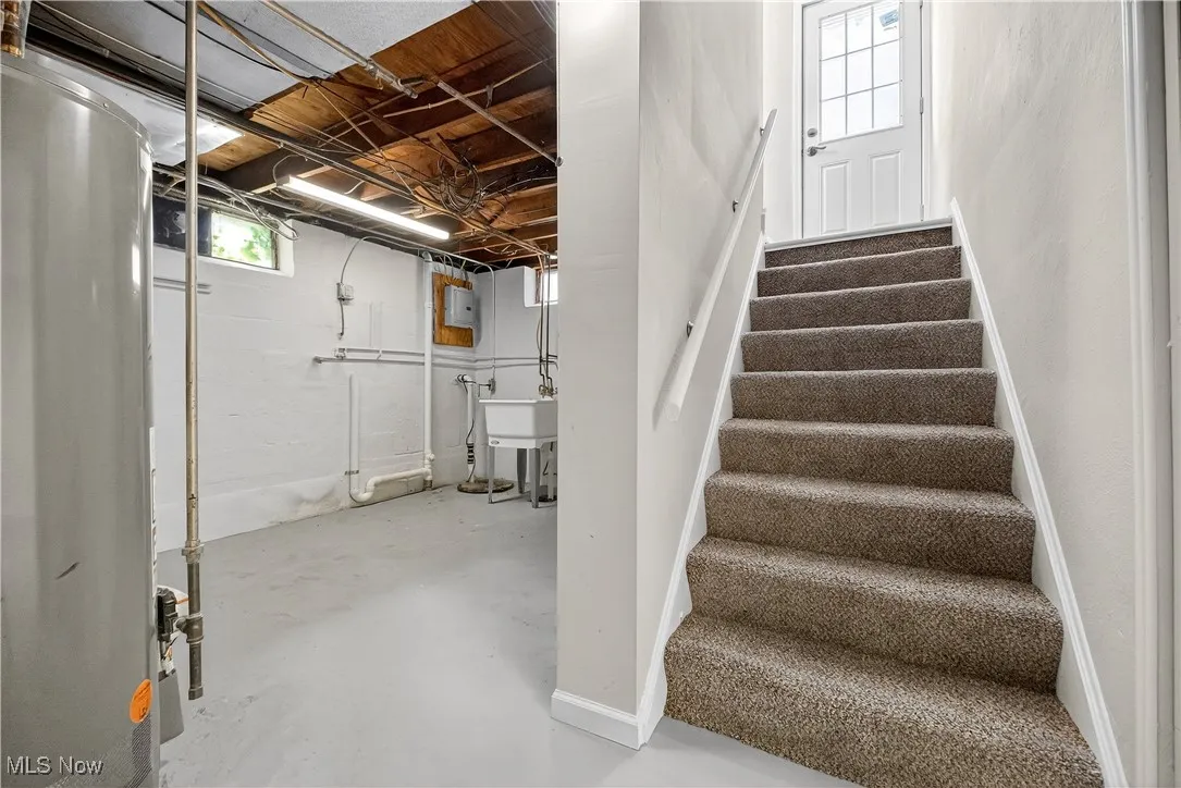 Basement staircase