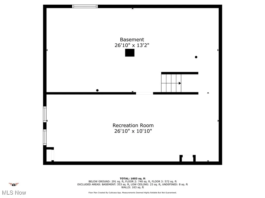 Basement floorplan
