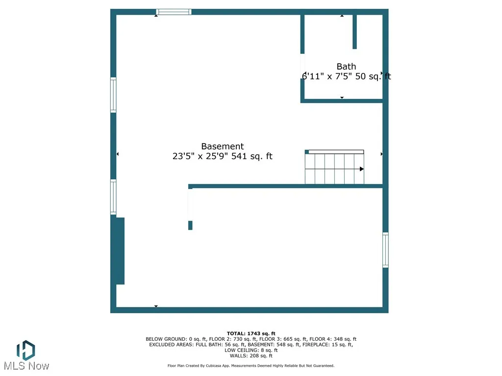 View of floor plan / room layout