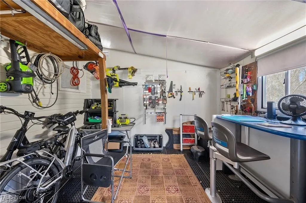 View of storage room