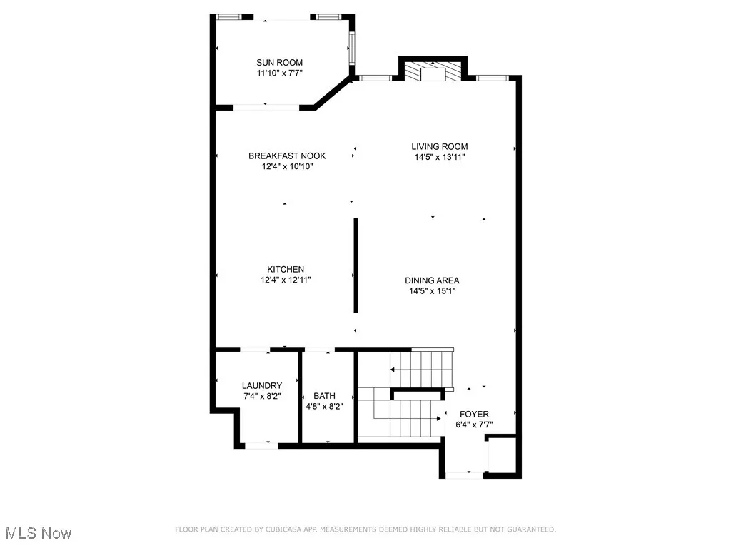 View of floor plan / room layout