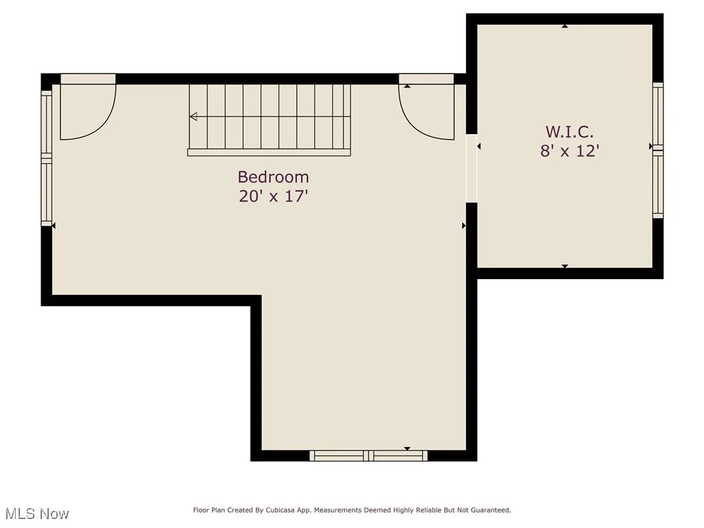 View of room layout  Third floor