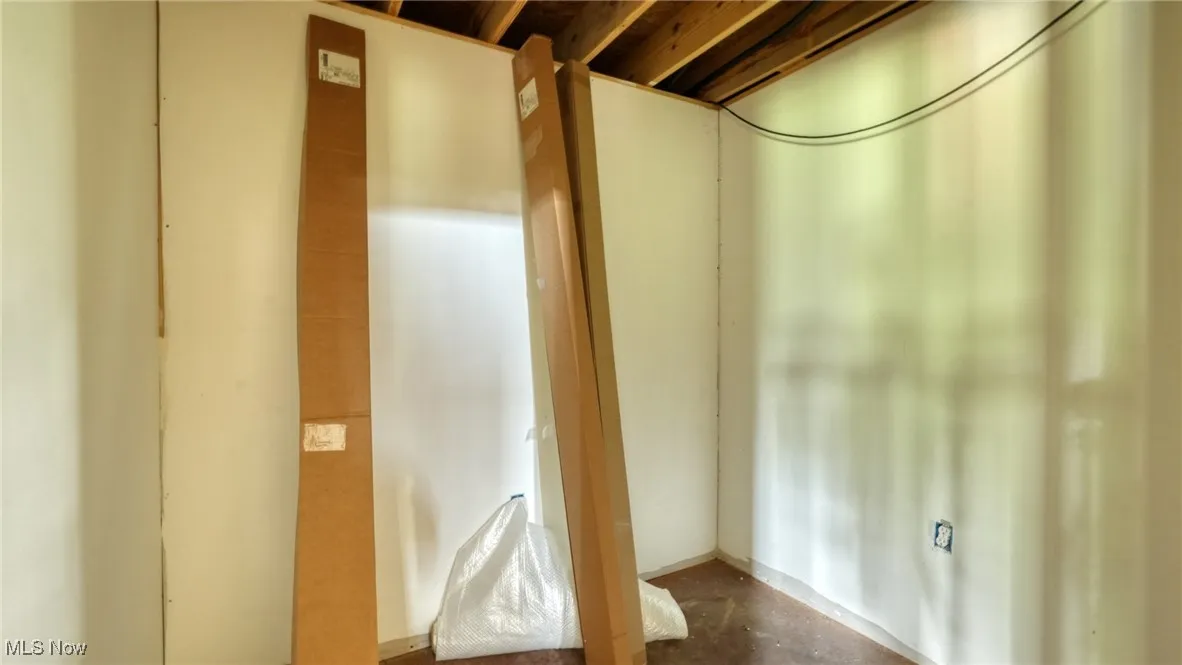 View of basement