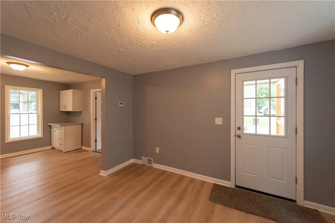 Front door entrance to living room