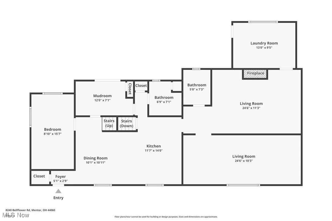 View of room layout