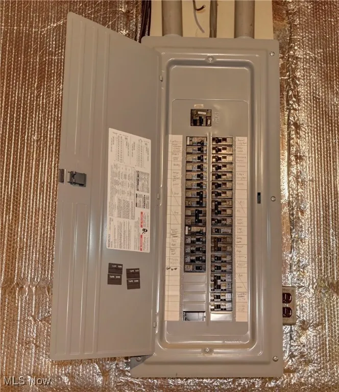 Utilities with electric panel
