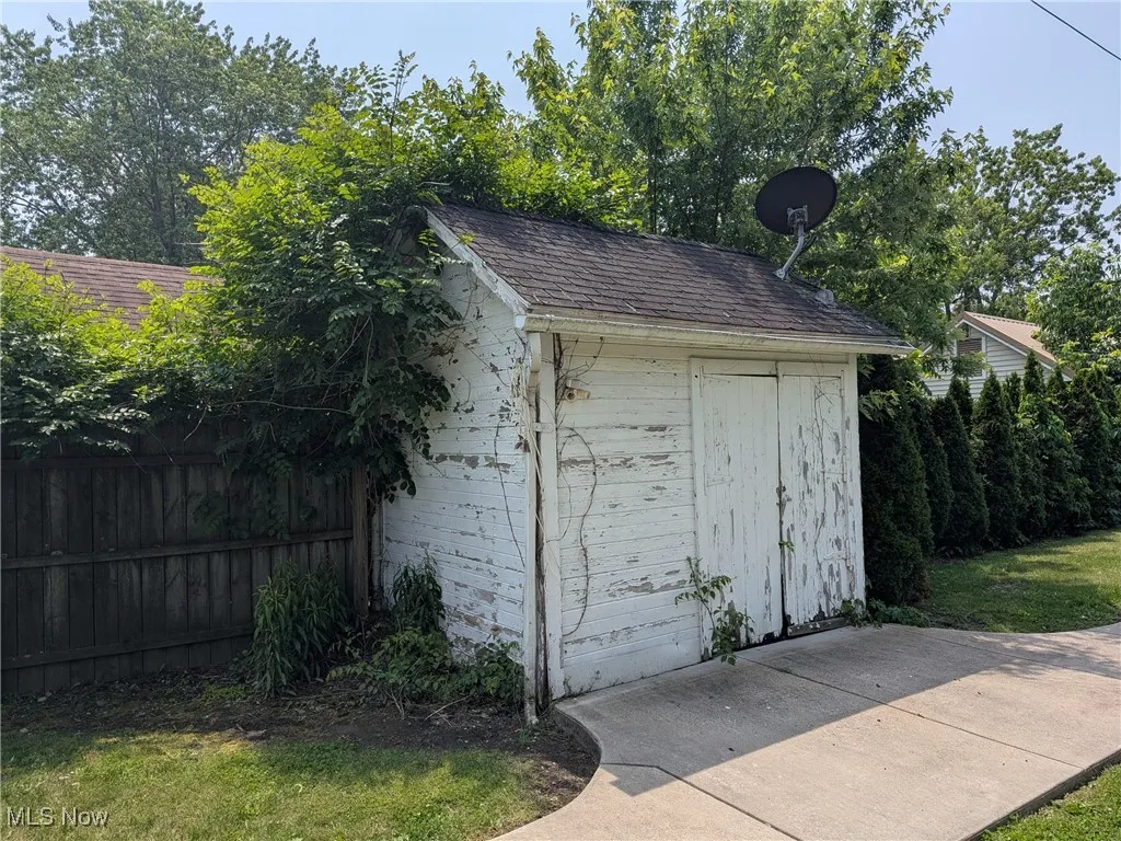 View of shed