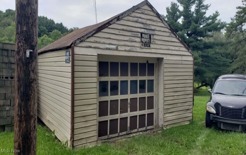 View of outdoor structure