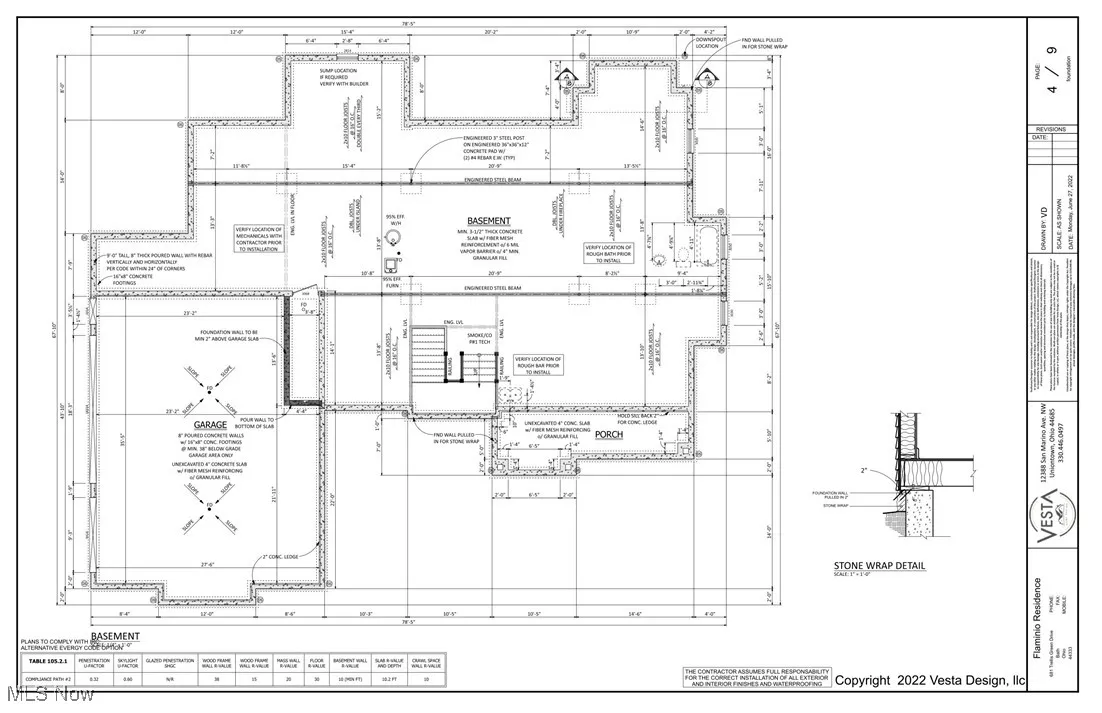 View of home floor plan