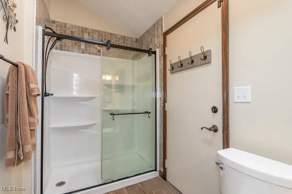 Shower in north end master suite.