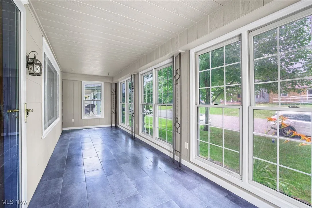 Enclosed porch