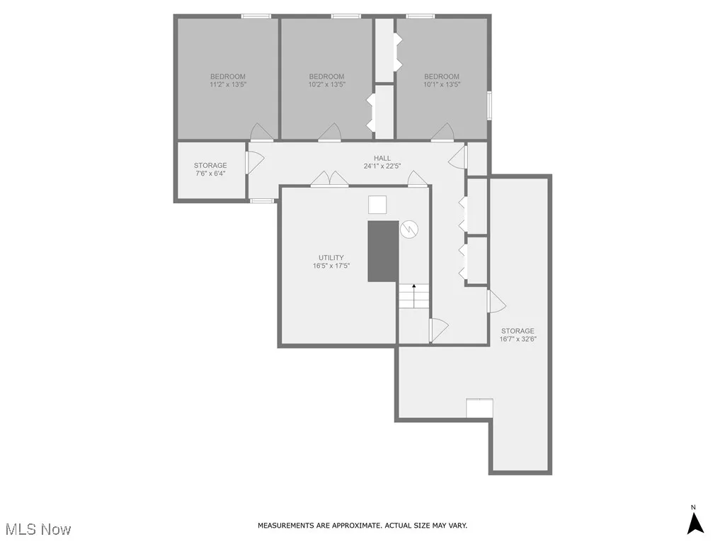 View of basement