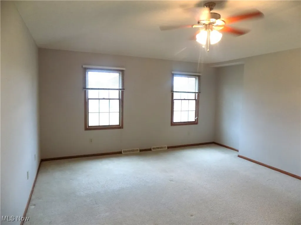 Master Bedroom Ceiling Fan and Tray Ceiling