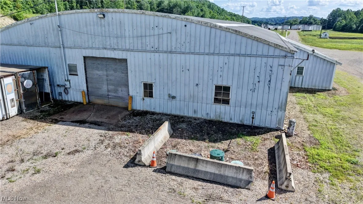 View of pole building